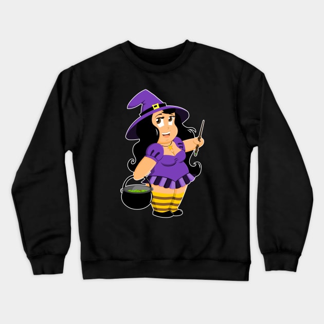 Agnes B Witch Crewneck Sweatshirt by scoffin